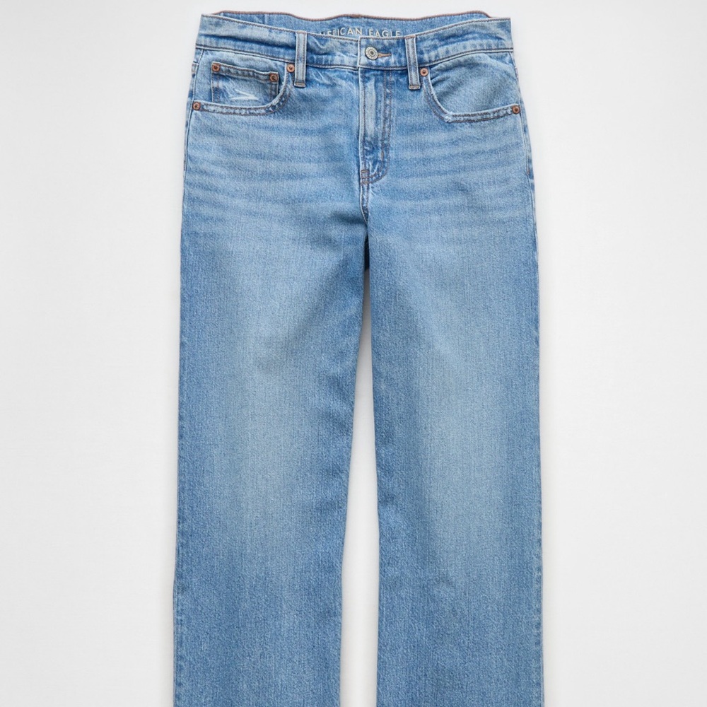 AE Strigid High Waisted Stove Pipe Jeans